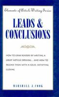 Leads & Conclusions (Elements of Article Writing) 089879661X Book Cover