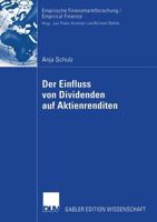 Der Einfluss Von Dividenden Auf Aktienrenditen 3835006169 Book Cover