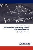 Acceptance Sampling Plans, New Perspectives: Quality Control Methods 3659183814 Book Cover