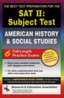 SAT II: United States History (REA) -- The Best Test Prep for the SAT II (Test Preps) 0878918450 Book Cover