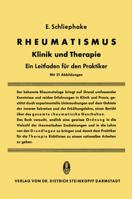 Rheumatismus: Klinik Und Therapie Ein Leitfaden Fur Den Praktiker 3798500517 Book Cover