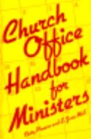 Church Office Handbook for Ministers 0817010114 Book Cover