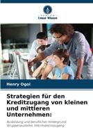 Strategien für den Kreditzugang von kleinen und mittleren Unternehmen:: Ausbildung und beruflicher Hintergrund, Gruppenausleihe, Informationszugang (German Edition) 6207664728 Book Cover