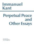 Zum Ewigen Frieden, ein Philosophischer Entwurf 0300110707 Book Cover