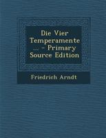 Die Vier Temperamente... B0BMH4WK2B Book Cover