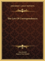 The Law of Correspondences 1425352286 Book Cover