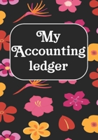 My Accounting Ledger: Simple Cash Book Accounts Bookkeeping Journal/Notebook Log, Track, & Record Expenses & Income for entrepreneurs, moms, women 171328992X Book Cover