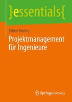 Projektmanagement Fur Ingenieure 3658043806 Book Cover