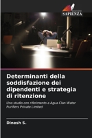 Determinanti della soddisfazione dei dipendenti e strategia di ritenzione 620409825X Book Cover