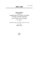 Trust lands B084DG2KX7 Book Cover