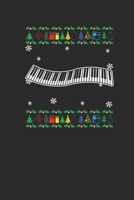 Christmas Piano: Graph Paper Notebook (6 x 9 - 120 pages) Christmas Themed Notebook for Daily Journal, Diary, and Gift 1700663852 Book Cover