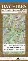 Day Hikes of Glacier National Park Map Guide 0988975319 Book Cover