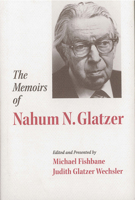 The Memoirs of Nahum N.Glatzer 0878205063 Book Cover