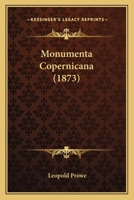 Monumenta Copernicana (1873) 1160199256 Book Cover