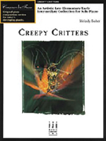 Creepy Critters: For Late Elementary/Early Intermediate Piano (Composers in Focus) 1569391041 Book Cover