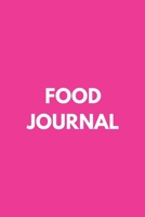 Food Journal: Deep Pink Meal Planner Track and Plan Your Meals Diet Planner Meal Notebook 6x9inch 100 pages 1700720007 Book Cover