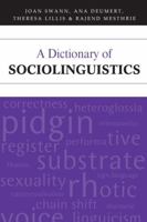 A Dictionary of Sociolinguistics 0817350977 Book Cover