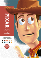 Disney Mystery Coloring: Pixar B0FJ148GLM Book Cover