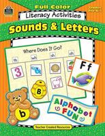 Full-Color Literacy Activities: Sounds & Letters 0743932358 Book Cover