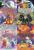 Guardians of Horsa Graphic Novel Collection (Boxed Set): Legend of the Yearling; The Naysayers; Marked for Magic; The Fire Oath 1665969768 Book Cover
