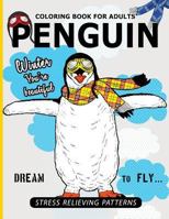 Penguin Coloring Book for Adults 1544253338 Book Cover