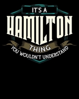 It's A Hamilton Thing You Wouldn't Understand: It's A Hamilton Thing You Wouldn't Understand 2020-2021 Weekly Planner & Gratitude Journal (110 Pages, ... Moments of Thankfulness & To Do Lists 1670637034 Book Cover