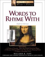 Words to Rhyme With: For Poets and Songwriters (The Facts on File Writer's Library) 0816043132 Book Cover