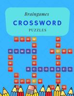 Braingames Crossword Puzzles: Crossword Word Search & Activity Puzzle Book An Exceptional Crosswords, Big & Easy Crosswords Puzzle Book. 1099190762 Book Cover