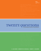 Twenty Questions: An Introduction to Philosophy 0155026607 Book Cover