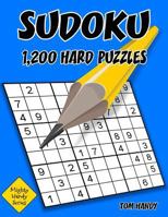 Sudoku 1,200 Hard Puzzles: Mighty Handy Series Book 1535123338 Book Cover