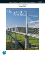 Student Study Guide and Solutions Manual for University Physics, Volume 2: Chapters 21-37 013521694X Book Cover