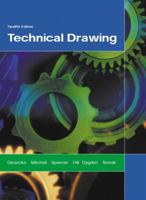 Technical Drawing (12th Edition) 0023426004 Book Cover