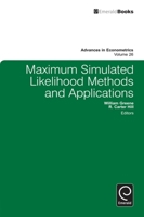 Maximum Simulated Likelihood Methods and Applications 0857241494 Book Cover