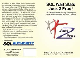 SQL Wait Stats Joes 2 Pros 0985226862 Book Cover