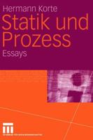 Statik Und Prozess: Essays 3322807584 Book Cover