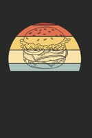 Burger Notizbuch: Burger Notizbuch für Liebhaber / Notizheft / Notizblock A5 (6x9in) Dotted Notebook / Punkteraster / 120 gepunktete Seiten (German Edition) 1675547149 Book Cover