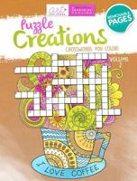 Puzzle Creations: Crosswords You Color! Volume 2 1940899168 Book Cover
