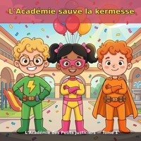 L'Académie sauve la kermesse: L'Académie des Petits Justiciers — Tome 1 (album illustré 5-7 ans avec mini-jeux) (French Edition) B0GZZFLHR5 Book Cover