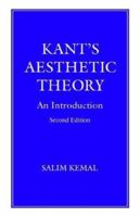 Kant's Aesthetic Theory 1349219452 Book Cover