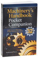 Machinery's Handbook Pocket Companion: Quick Access to Basic Data & More from the 32nd Edition 0831151323 Book Cover