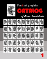 Pen&ink graphics catalog of Olena Ivashchenko: Volume 1 B0BBCNB452 Book Cover