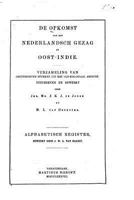 De Opkomst van het Nederlandsch gezag in Oost-Indi� 1534804676 Book Cover
