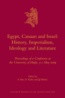Egypt, Canaan and Israel: History, Imperialism, Ideology and Literature 9004194932 Book Cover