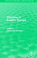 Planning in Eastern Europe 1138853399 Book Cover