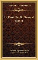 Le Droit Public Général 1272859932 Book Cover