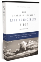 NIV, The Charles F. Stanley Life Principles Bible, Leathersoft, Black, Thumb Indexed: Holy Bible, New International Version 0785225560 Book Cover