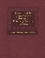 Platon Und Die Griechische Utopie 1019281766 Book Cover