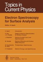 Electron Spectroscopy For Surface Analysis 3642811019 Book Cover