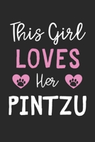 This Girl Loves Her PinTzu: Lined Journal, 120 Pages, 6 x 9, Funny PinTzu Gift Idea, Black Matte Finish (This Girl Loves Her PinTzu Journal) 1673541623 Book Cover