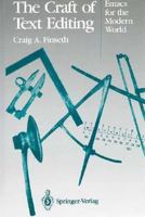 The Craft of Text Editing 1461278279 Book Cover